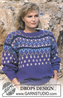 Free patterns - Throwback Mönster / DROPS 14-11
