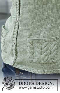 Free patterns - Damskie rozpinane swetry / DROPS 141-36