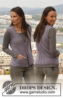Free patterns - Dames Spencers / DROPS 141-40