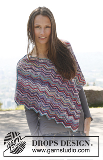 Free patterns - Poncho's voor dames / DROPS 141-7