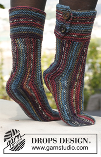 Free patterns - Naisen sukat / DROPS 142-34