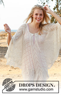 Free patterns - Poncho's voor dames / DROPS 146-4
