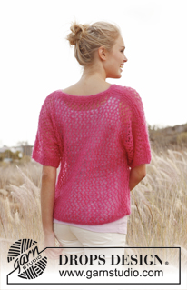 Free patterns - Rozpinane swetry z krótkim rękawem / DROPS 147-12