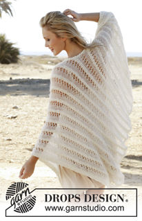 Free patterns - Poncho's voor dames / DROPS 147-39