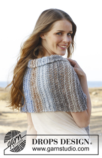 Free patterns - Poncho's voor dames / DROPS 148-19