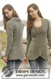 Free patterns - Damskie rozpinane swetry / DROPS 149-1