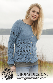 Free patterns - Damskie rozpinane swetry / DROPS 149-19