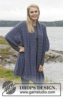 Free patterns - Damskie rozpinane swetry / DROPS 149-37