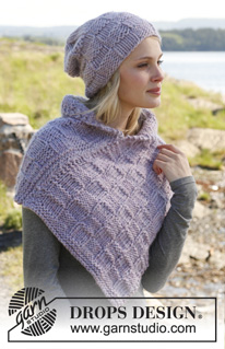 Free patterns - Poncho's voor dames / DROPS 149-40