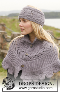 Free patterns - Poncho's voor dames / DROPS 149-41