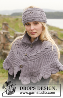 Free patterns - Poncho's voor dames / DROPS 149-41