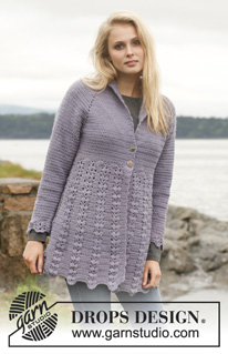 Free patterns - Damskie rozpinane swetry / DROPS 149-7