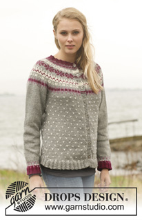 Free patterns - Norweskie rozpinane swetry / DROPS 150-14