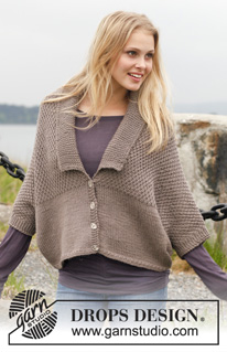 Free patterns - Damskie rozpinane swetry / DROPS 151-12