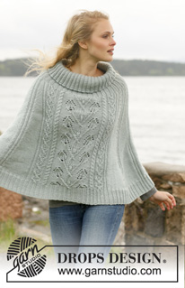 Free patterns - Poncho's voor dames / DROPS 151-2