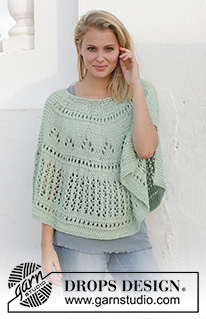 Free patterns - Poncho's voor dames / DROPS 152-15
