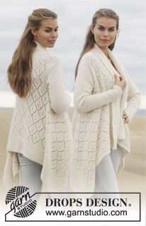 Free patterns - Damskie rozpinane swetry / DROPS 153-1