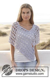 Free patterns - Poncho's voor dames / DROPS 153-11