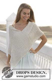 Free patterns - Poncho's voor dames / DROPS 153-19