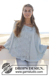 Free patterns - Poncho's voor dames / DROPS 153-30