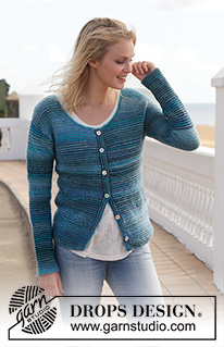 Free patterns - Damskie rozpinane swetry / DROPS 153-7