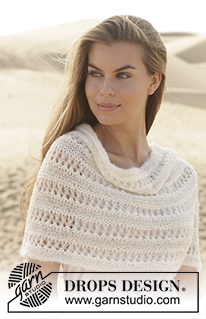 Free patterns - Poncho's voor dames / DROPS 154-25