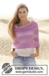 Free patterns - Poncho's voor dames / DROPS 154-34