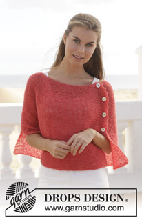 Free patterns - Poncho's voor dames / DROPS 154-4