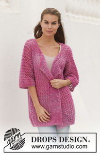 Free patterns - Damskie rozpinane swetry / DROPS 155-19