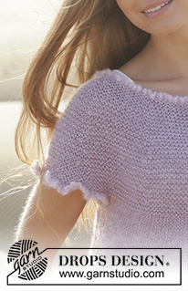 Free patterns - Rozpinane swetry z krótkim rękawem / DROPS 155-31