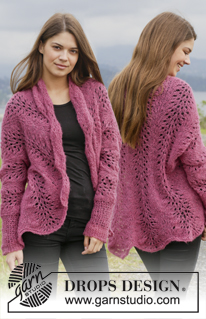 Free patterns - Damskie rozpinane swetry / DROPS 156-10