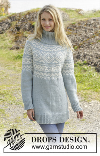 Free patterns - Damskie norweskie swetry / DROPS 156-12
