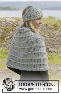 Free patterns - Capes voor dames / DROPS 156-30