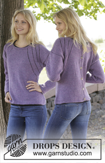 Free patterns - Damskie rozpinane swetry / DROPS 156-36