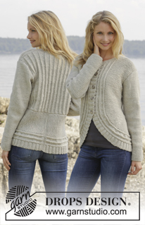 Free patterns - Damskie rozpinane swetry / DROPS 157-25