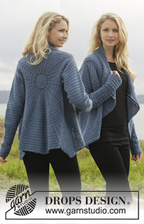 Free patterns - Damskie rozpinane swetry / DROPS 158-10