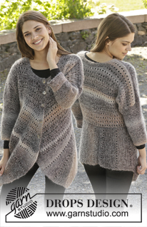 Free patterns - Damskie rozpinane swetry / DROPS 158-30