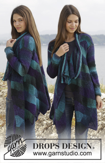 Free patterns - Damskie rozpinane swetry / DROPS 158-31