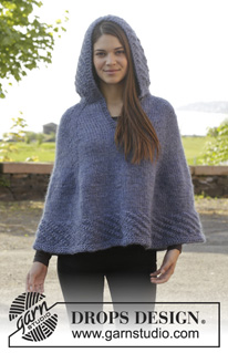 Free patterns - Poncho's voor dames / DROPS 158-32