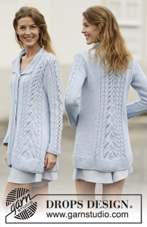 Free patterns - Damskie rozpinane swetry / DROPS 161-2