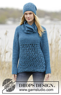 Free patterns - Damskie swetry przez głowę / DROPS 164-31