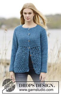 Free patterns - Damskie rozpinane swetry / DROPS 164-33