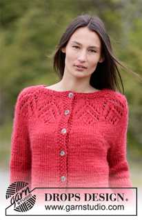Free patterns - Damskie rozpinane swetry / DROPS 164-4