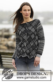 Free patterns - Damskie rozpinane swetry / DROPS 165-13
