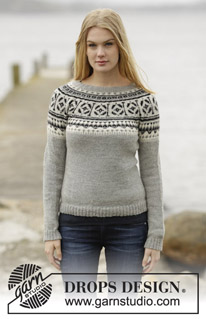 Free patterns - Damskie norweskie swetry / DROPS 165-14