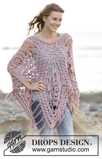 Free patterns - Poncho's voor dames / DROPS 167-22