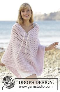 Free patterns - Poncho's voor dames / DROPS 167-24