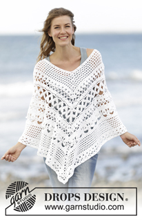 Free patterns - Poncho's voor dames / DROPS 169-4