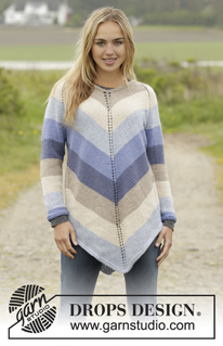 Free patterns - Poncho's voor dames / DROPS 171-32