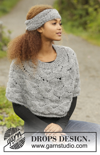 Free patterns - Poncho's voor dames / DROPS 173-34